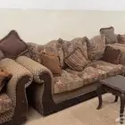 كنب لوجهه الله تعالى مع الطاولات والستائر