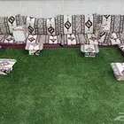 جلسه ارضيه للحوش مع الثيل نظيفه للبيع