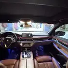 تركيب لد داخلي على سيارة BMW 740 2019