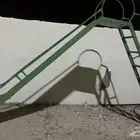 زحليقا حديد حجم كبير