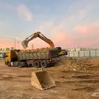 بوكلين حفر وترحيل