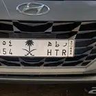 لوحة سياره رط ه  9054