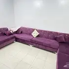 كنب للبيع بحاله جيده