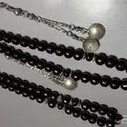 سبحتين ألماني صب قديم عنابي مائل للكرزي