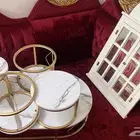 مرايا شباك ريفي مع طاوله ( الطاوله 150 ريال والمرايا 80)