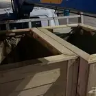 اصيصات احواض خشب صالحه للزراعه