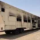 غرفة كرفانه محترقة (قاعدة 16سليمة )( سكراب)
