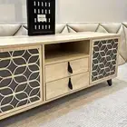 طاوله درج وقاعدة تلفزيون .. جديد