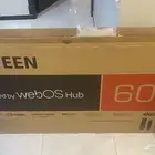 شاشه 60 بوصه. جميع البرامج متوفره. جديده من الكرتون
