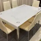 طاولة طعام مع 6 كراسي   حالة ممتازة
