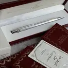 قلم موست كارتييه فضي جودرن فر جاف مخزن بكامل ملحقاته