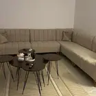 كنب L نظيف استعمال اسبوع واحد فقط