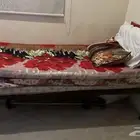 سرير نفر واحد حديد ثابت