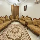 كنب للبيع 9 قطع ملكي
