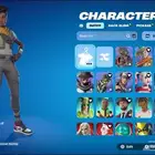 حساب فورت نايت 87 سكن ( مافيه نوادر )