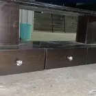 مكتبة تلفزيون شاشة نظيفة