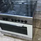 4 burner stove with oven running condition good condition