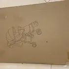 عربية اطفال جديدة بكرتونها