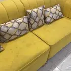 كنب مستعمل له سنه وعيبه القماش مايمسح وما استخدم واجد وكل ش