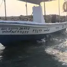 للبيع قارب او بوت فايبر جلاس مجدد وجاهز للنقل