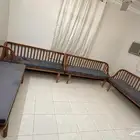 لبيع طقم 4كراسي جيزانيه نضيفه