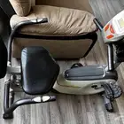 سيكل ارضي تمارين لياقه مع حساس نبضات وسعرات