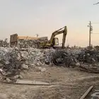 هدم مباني - حفر ارضيات   برك معدات ثقيلة