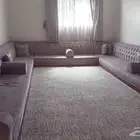 مجلس عربي كامل مع ستارته مع فرشته وتسريحه كامله ومكتبه تلفز