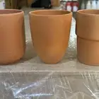 كوب فخار مصنوع من الطين الطبيعي