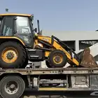 جي سي بي JCB للإيجار يومي او شهري السواق هندي خبره 5 سنوات
