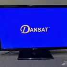 تلفزيون DANSAT التلفزون فخم وشغال ونحيف ومعه ريموته