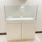 تقسيط تابي تفصيل حوض سمك احترافي 120 سم زجاج كريستال