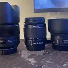 كاميرا 250D Canon مع ادوات احترافية