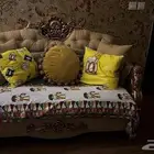 بيع كنب المطلق وطاولة شاشه وطاوله استقبال شبة جديد