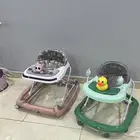 عربيه أطفال و مكوه بخار