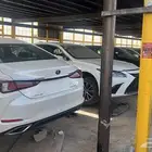 تشليح لكزس ES مصدوم قطع غيار فقط