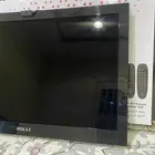 شاشه تقريبا 42 بوصه الارتفاع 60سم والعرض 100سم