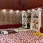 للبيع خيمة ملكي 5 6 الموقع ساجر مع الأثاث والمكيف