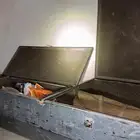 صندوق شاص حديد نظيف