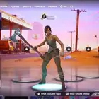 حساب فورت نايت اكس كريتوس