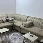 كنب صالة كبيرة وصالة صغيرة