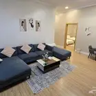 شقه فاخره بحي العارض للايجار الشهري دور ارضي