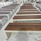 كراسي خرسانية احواض زهوز جميع أعمال زينة الحدائق