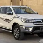 تويوتا- هايلوكس-2020-فل كامل- بنزين- دبل- قير عادي