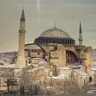 لوحة لمسجد آيا صوفيا