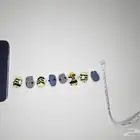 هدايا ميداليات تعليقة جوال تعليقة مدارس شنط كروشية