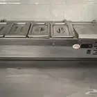 ثلاجة مقبلات سلطات ثلاجه ستاند ستيل