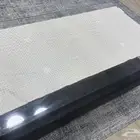 طاوله زجاج وجلد