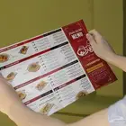 تصميم منيوهات مطاعم و Qr