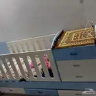 سرير أطفال ودولاب
